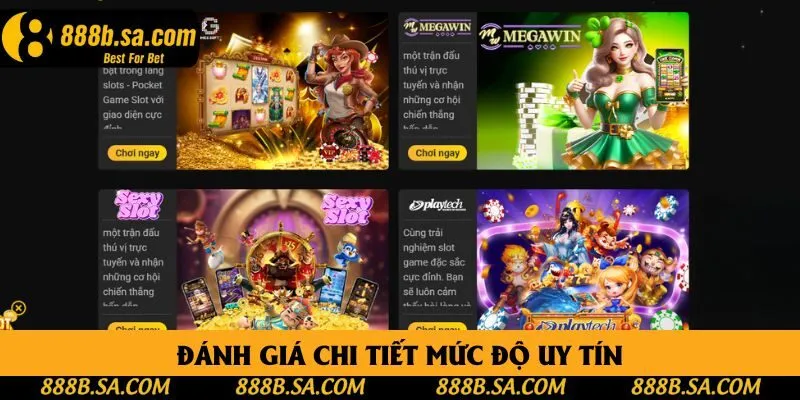 Đánh giá độ tin cậy của nổ hũ 888B  Đánh giá độ tin cậy của nổ hũ 888B